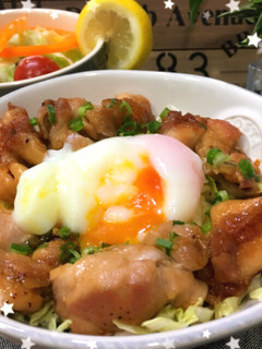 スピード料理!がっつり照り焼きチキン丼-レシピのメイン写真