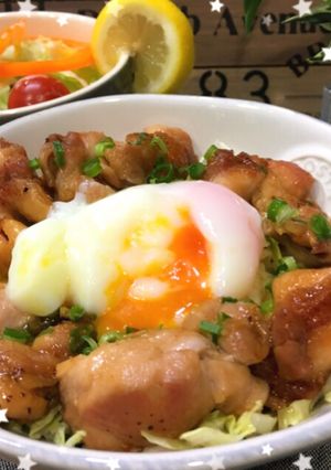 スピード料理！がっつり照り焼きチキン丼-レシピのメイン写真