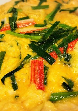 麺つゆで絶品☆ニラ玉-レシピのメイン写真