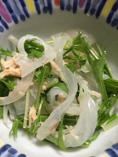 水菜とツナのさっぱりポン酢♪-レシピのメイン写真