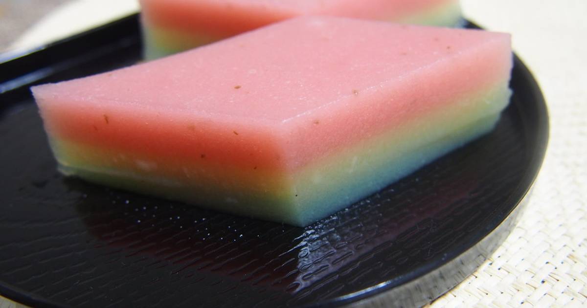 基本からアレンジまで！思わずつくりたくなる「三色 羊羹」のレシピ集 | クックパッド