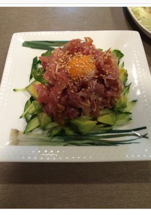 生ハムでユッケ-レシピのメイン写真
