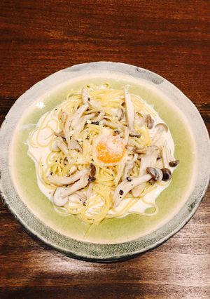 きのこのクリームパスタ-レシピのメイン写真