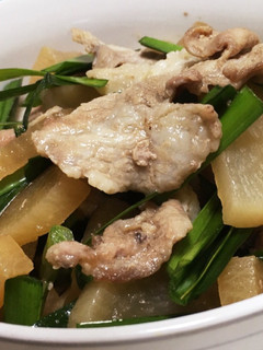 レンジだけで!大根と豚肉の煮物-レシピのメイン写真