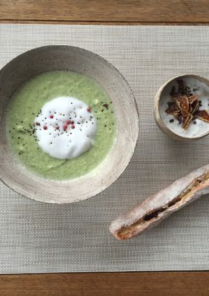 まるごとブロッコリーのポタージュ-レシピのメイン写真