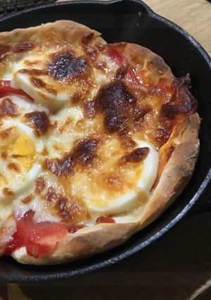 ✨スキレットで ピザ✨-レシピのメイン写真