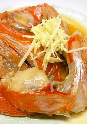 ＊金目鯛のかまの煮付け＊-レシピのメイン写真