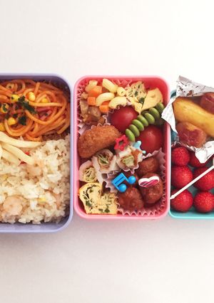 女子中学生弁当＊部活＊2016.5.21-レシピのメイン写真