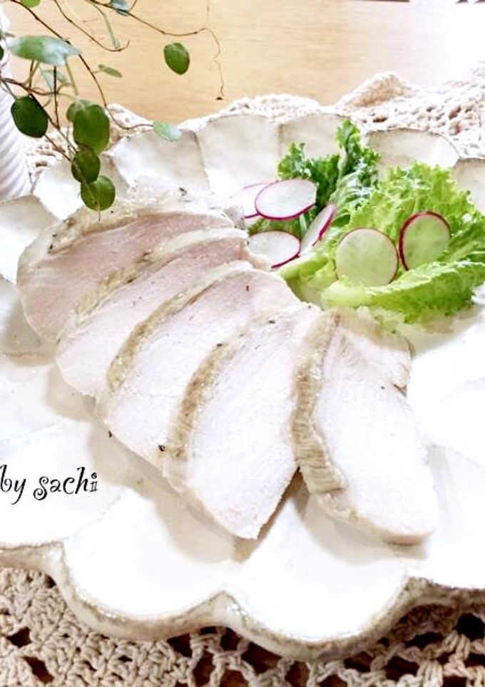 【作り置き】しっとり！ハーブ鶏ハム♪-レシピのメイン写真