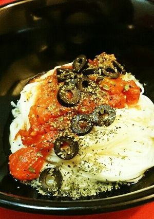 ホールトマトde簡単イタリアンそうめん-レシピのメイン写真