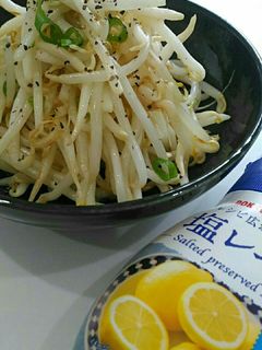塩レモンで簡単☆もやし炒め-レシピのメイン写真