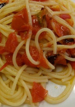 フレッシュトマトのペペロンチーノ その3-レシピのメイン写真