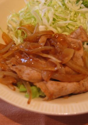 簡単♪しょうが焼き-レシピのメイン写真