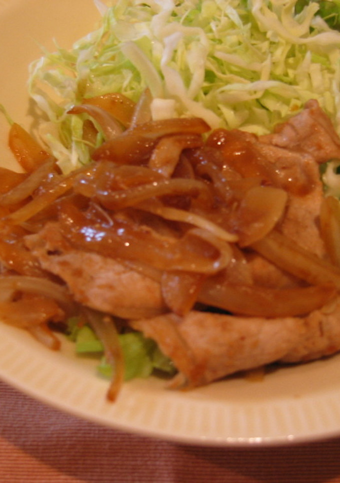 簡単♪しょうが焼き-レシピのメイン写真