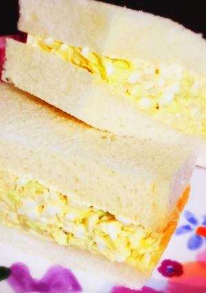 春キャベツの玉子サンド-レシピのメイン写真
