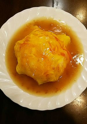 超節約！時短！あっさり梅だれ天津飯-レシピのメイン写真