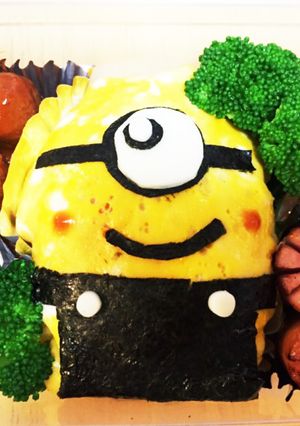キャラ弁 ミニオン♪( ´▽｀)-レシピのメイン写真