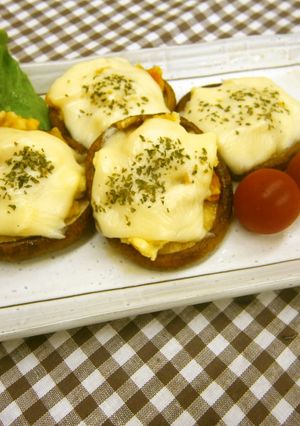 ポテ玉しいたけ-レシピのメイン写真