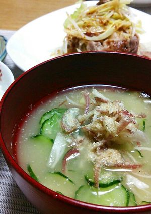 さっぱり冷たいお味噌汁 冷や汁-レシピのメイン写真
