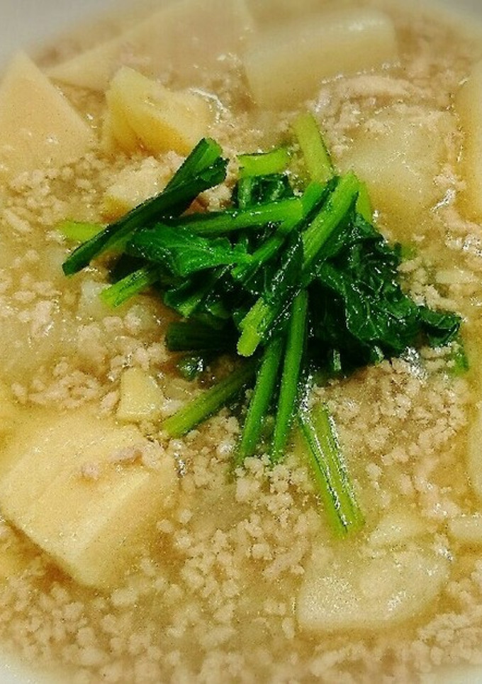 生姜香る♪かぶと筍とひき肉のとろとろ煮-レシピのメイン写真