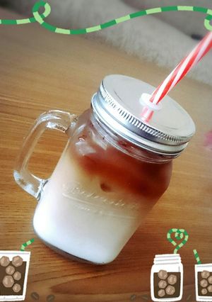 おしゃれ2層カフェオレ♪-レシピのメイン写真