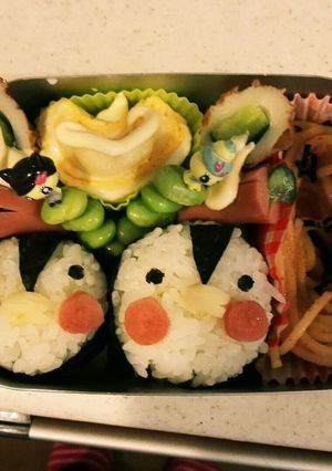 ペンギンおにぎり(*´▽｀*)-レシピのメイン写真