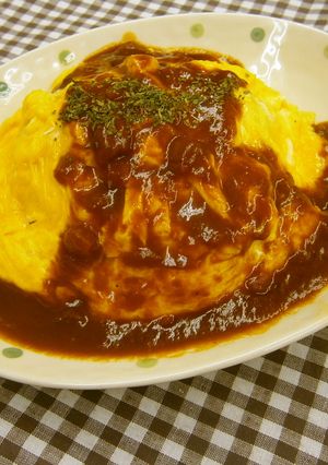 デミグラスオムライス-レシピのメイン写真