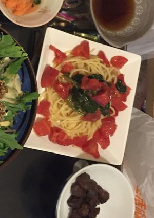 冷製トマトパスタ-レシピのメイン写真