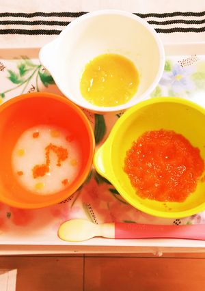 さつまいもペースト 離乳食初期-レシピのメイン写真