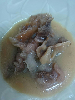 圧力鍋で牛すじ肉の煮込み(白味噌仕立て)-レシピのメイン写真