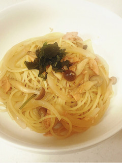 鮭としめじの和風パスタ-レシピのメイン写真