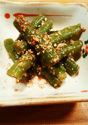 インゲンの胡麻和え-レシピのメイン写真