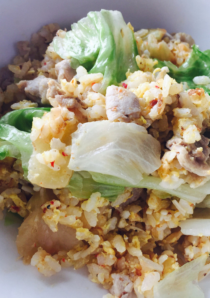 簡単 シャキシャキレタスのキムチ炒飯-レシピのメイン写真