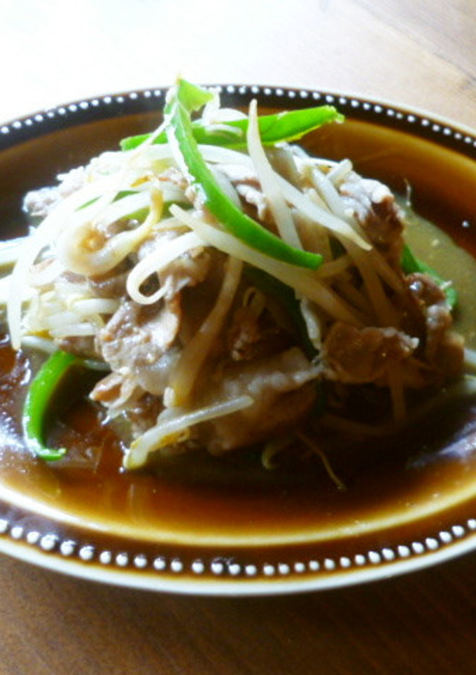 もやしと豚肉のカレー炒め♪-レシピのメイン写真
