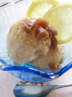 夏に!南高梅✿豆腐ジェラート-レシピのメイン写真