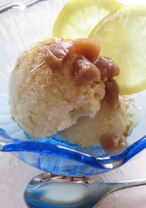 夏に!南高梅✿豆腐ジェラート-レシピのメイン写真