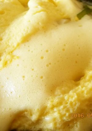 スフレ玉子が美味♪豆腐と小松菜の甘辛煮♡-レシピのメイン写真