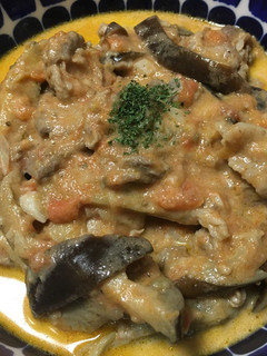 豚肉となすのトマトクリーム煮-レシピのメイン写真