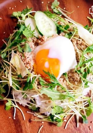 鶏そぼろ丼-レシピのメイン写真