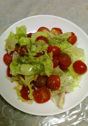 塩レモンのプチトマトレタス和え☆-レシピのメイン写真