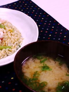 かにの味噌汁♪-レシピのメイン写真