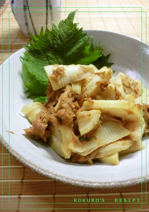 ⑥ 破竹とマグロフレークの炒めたん ⑥-レシピのメイン写真