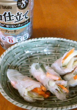 ヘルシーな生春巻き-レシピのメイン写真