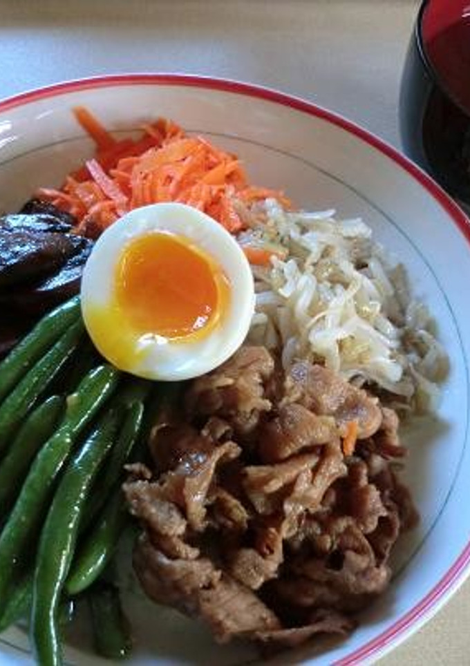 冷凍もやしで作る節約丼-レシピのメイン写真