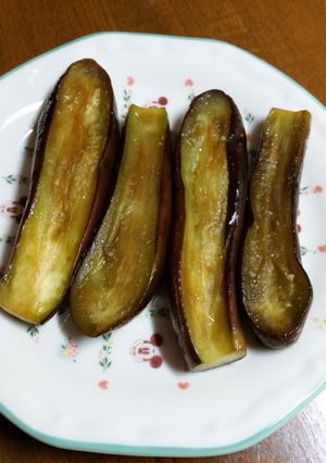あまった茄子で焼き茄子-レシピのメイン写真