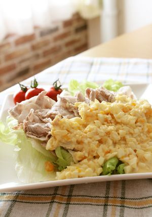 簡単タルタルソースで食べる冷しゃぶ♪-レシピのメイン写真
