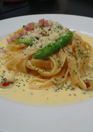 冷製パスタのヴィシソワーズ風-レシピのメイン写真