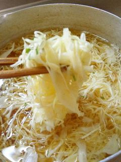 最速のキャベツ麺のラーメン-レシピのメイン写真