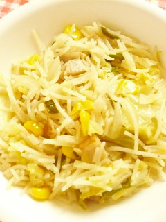炒めビーフン・保育園給食-レシピのメイン写真