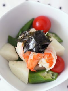 オクラと長芋のさっぱり和風サラダ-レシピのメイン写真